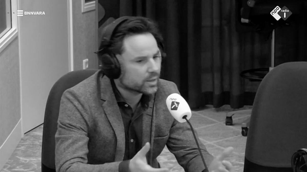 Jan-Jesse Lieftink bij Radio 1
